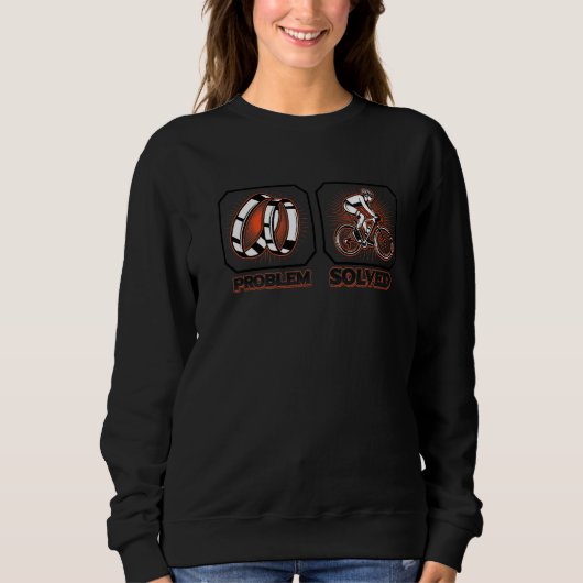 Sweatshirt Cycliste Vélo 1 (Devant)