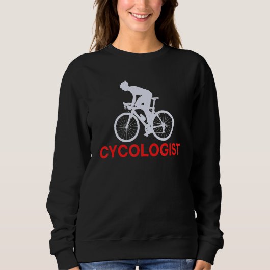 Sweatshirt Cycologiste Vélo Vélo (Devant)