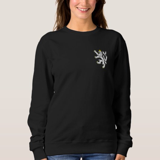 Sweatshirt Czech Republic Bohemian Lion Symbol (Devant)