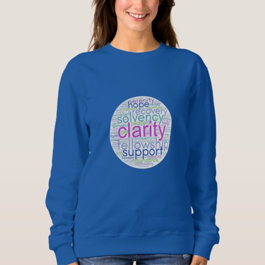 Sweatshirt D.A. Word Cloud Shirt (Devant)