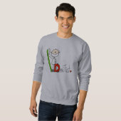 Sweatshirt D est pour Dentiste (Devant entier)