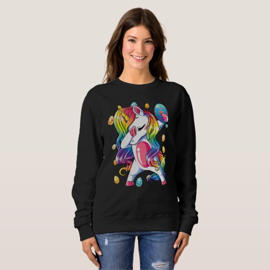 Sweatshirt Dab Egg Hunt Unic (Devant entier)