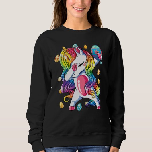Sweatshirt Dab Egg Hunt Unic (Devant)