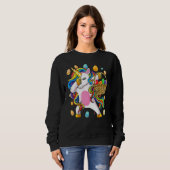Sweatshirt Dab Egg Hunt Unic (Devant entier)