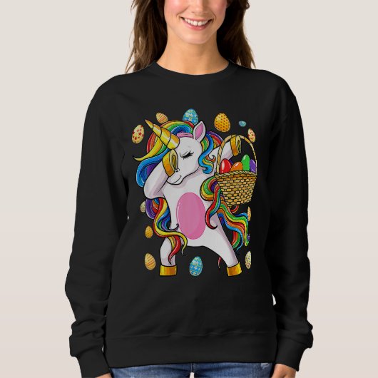 Sweatshirt Dab Egg Hunt Unic (Devant)