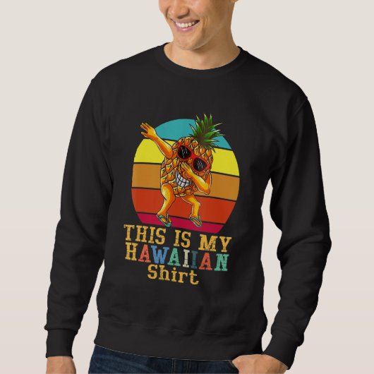 Sweatshirt Dabbing Ananas Femmes Hommes Garçons Filles C'est (Devant)