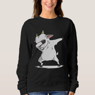 Sweatshirt Dabbing Chèvre Dab Dance Farm animal de compagnie