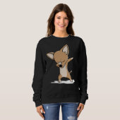 Sweatshirt Dabbing Chihuahua (Devant entier)