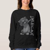 Sweatshirt Dabbing Dab Cat Kitten (Devant)