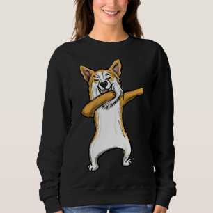 Sweatshirt Dabbing Pembroke Corgi Welsh Dab Dance