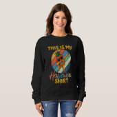 Sweatshirt Dabbing Pineapple Femmes Hommes Garçons Filles C'E (Devant entier)
