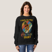 Sweatshirt Dabbing Pineapple Femmes Hommes Garçons Filles C'E (Devant entier)