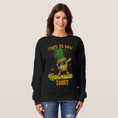 Sweatshirt Dabbing Pineapple Hawaii This Is My Hawaiian Summe (Devant entier)