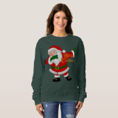 Sweatshirt dabbing santa claus (Devant entier)