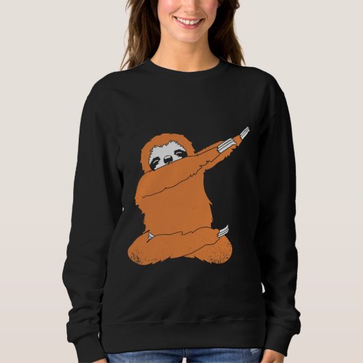 Sweatshirt Dabbing Sloth 106 (Devant)