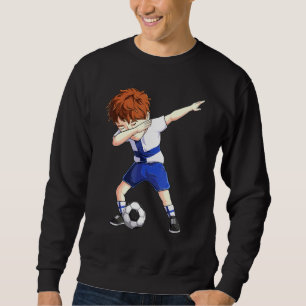 Sweatshirt Dabbing Soccer Boy Finlande Jersey Football finlan