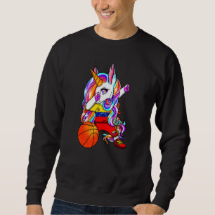 Sweatshirt Dabbing Unicorne Venezuela Fans de basket Jersey B