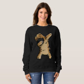Sweatshirt Dabing Shar Pei Chien Dab Dance (Devant entier)