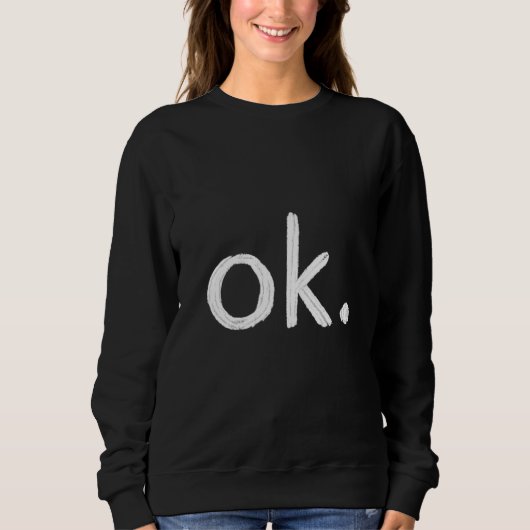 Sweatshirt D'accord. (Devant)