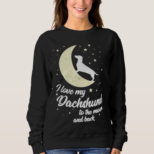 Sweatshirt Dachshund  1 (Devant)