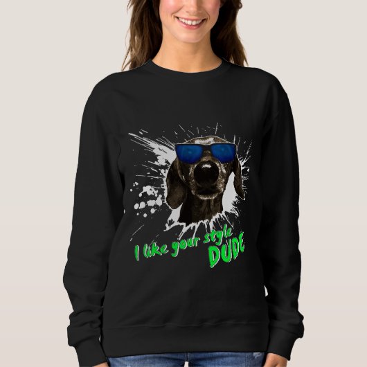 Sweatshirt Dachshund 331 (Devant)