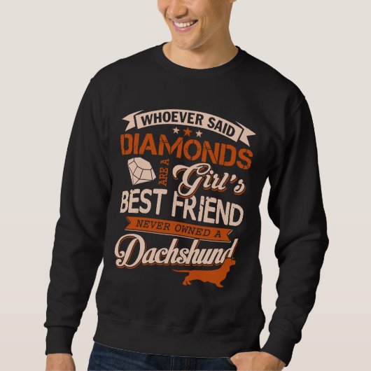 Sweatshirt Dachshund 883 (Devant)