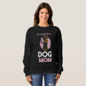 Sweatshirt Dachshund Chien Maman (Devant entier)