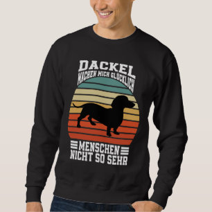 Sweatshirt Dachshund Chiens Dachshund Propriétaire du Chien T