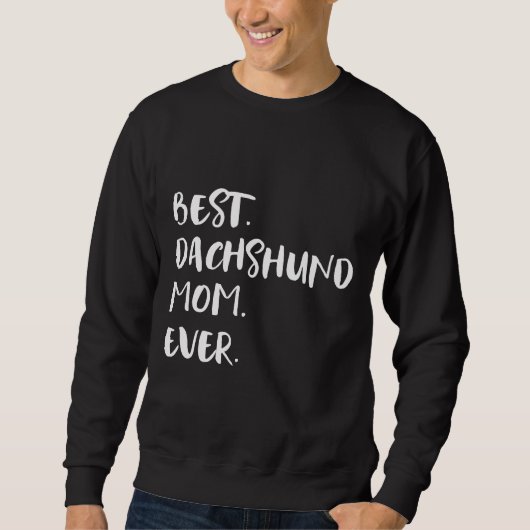 Sweatshirt Dachshund Dachshund (Devant)