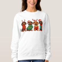 Dachshund de Noël