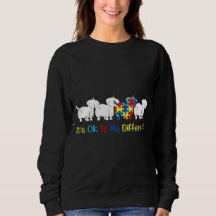 Sweatshirt Dachshund It X27 Est D'Accord Pour Être Différent