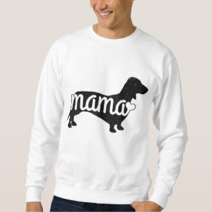 Sweatshirt Dachshund Mama Wiener Chien Doxie Maman Drôle Mign