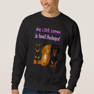 Sweatshirt Dachshund Mignonne Wiener Chien 2
