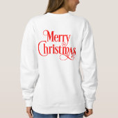 Sweatshirt Dachshund Père Noël (Dos)