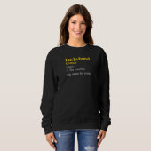 Sweatshirt Dachshund Propriétaire Définition Dackel Wiener Ch (Devant entier)