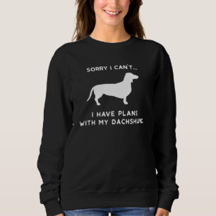 Sweatshirt Dachshund Weiner Wiener Dackel Saucisse Chien