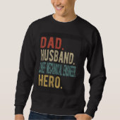 Sweatshirt Dad Husband Chief Mechanical Engineer Hero (Devant)