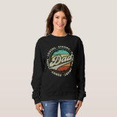 Sweatshirt Dad Retro Sunset (Devant entier)