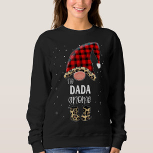Sweatshirt Dada Gnome Buffalo Plaid Matching Family Christma