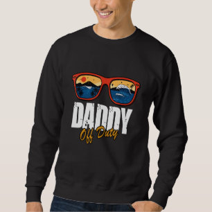 Sweatshirt Daddy Off Duty Lunettes de soleil Beth Sunset Papa
