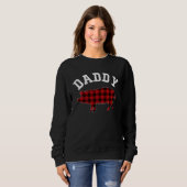 Sweatshirt Daddy Pig  Matching Family Pig (Devant entier)