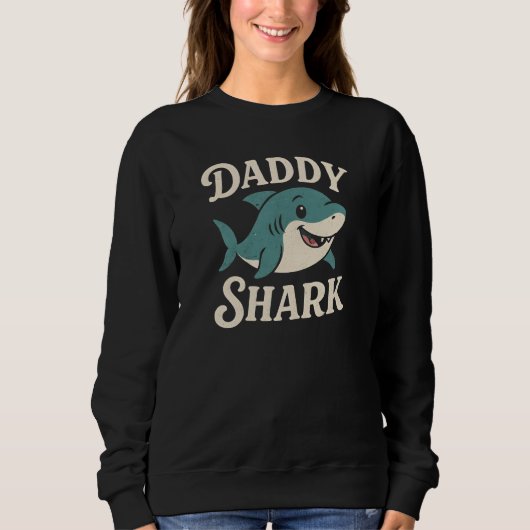 SWEATSHIRT DADDY  SHARK (Devant)