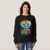 Sweatshirt Daddy Shark Doo Doo Doo (Devant entier)