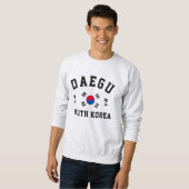 Sweatshirt Daegu Corée du Sud (Devant entier)