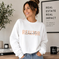 Sweatshirt d'agent immobilier | Pullover d'agent i