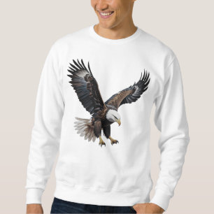 Sweatshirt d'aigle en flammes - Sweat - shirts à c
