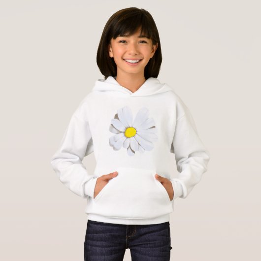 Sweatshirt Daisy / Pullover / Sweat - shirt à capu (Devant entier)