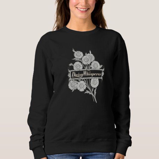 Sweatshirt Daisy Whisperer (Devant)