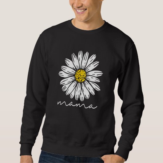 Sweatshirt Daisy Wildflower Gifts for Mom Mama Graphic Tees f (Devant)