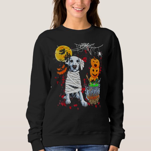 Sweatshirt Dalmatian Dog Halloween Costume Dog (Devant)